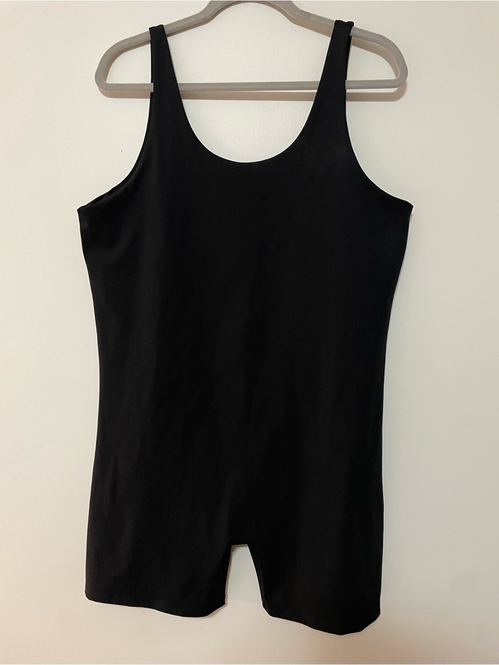 Girlfriend Collective Black Bike Unitard 4x